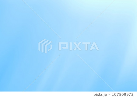 青色系背景　流れるようなライン　グラデーション 107809972