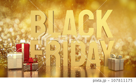 The Black Friday for Holiday or celebrity and marketing concept 3d rendering The Black Friday for Holiday or celebrity and marketing concept 3d rendering 107811175