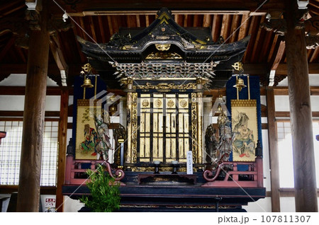 内陣の「多宝塔」(鹿王院・舎利殿/京都市右京区嵯峨北堀町) 内陣の「多宝塔」(鹿王院・舎利殿/京都市右京区嵯峨北堀町) 107811307