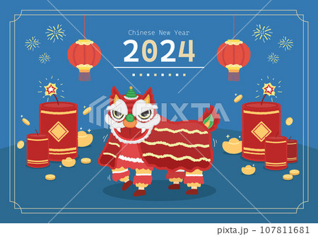 春節 中国正月 中国新年 107811681