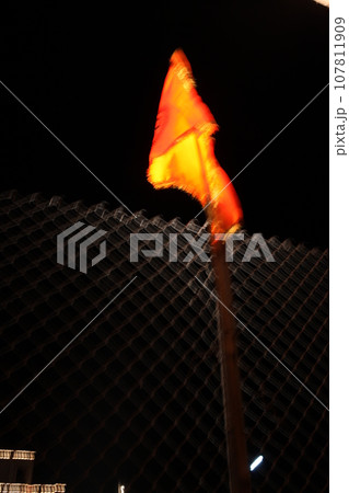 Colorful Flags closeup Colorful Flags closeup 107811909