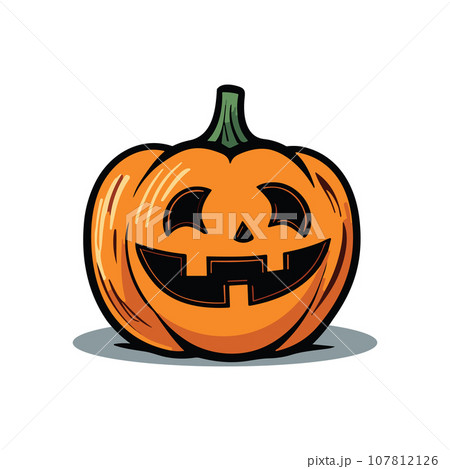 egg with red pumpkin 107812126