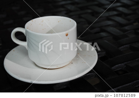 Cup on the table Cup on the table 107812589