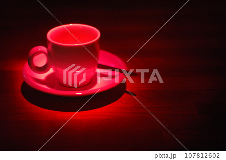 Cup on the table Cup on the table 107812602