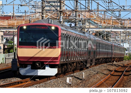 【JR東日本】E531系〜赤電〜(常磐線:馬橋駅) 【JR東日本】E531系〜赤電〜(常磐線:馬橋駅) 107813092