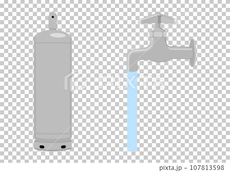 瓦斯罐和自來水 107813598