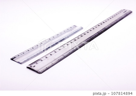 Protecter maths isolated on white background with selective focus Protecter maths isolated on white background with selective focus 107814894