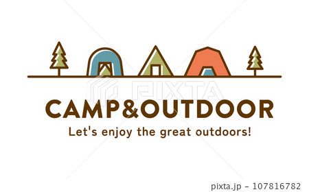 キャンプ　アイコン 107816782