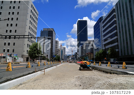 広島駅前路面電車敷設工事 広島駅前路面電車敷設工事 107817229