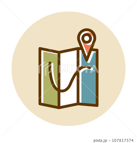 キャンプ　アイコン 107817374