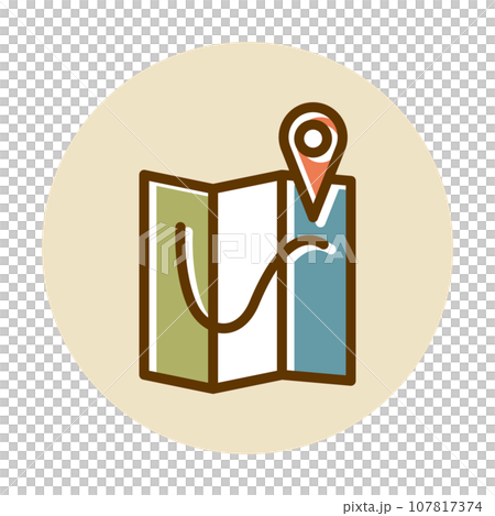 キャンプ　アイコン 107817374