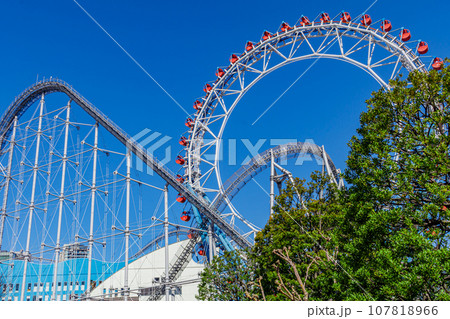 【東京の都市風景】東京ドーム周辺の都市風景 【東京の都市風景】東京ドーム周辺の都市風景 107818966