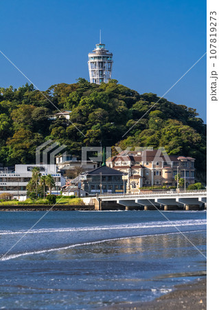《神奈川県》早朝の江ノ島の風景 《神奈川県》早朝の江ノ島の風景 107819273