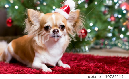 犬とクリスマス 107821194