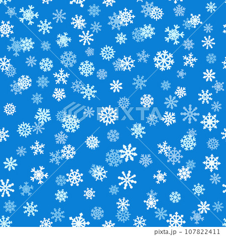 Snowflall seamless background. Vector pattern Snowflall seamless background. Vector pattern 107822411