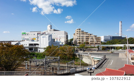 神戸市須磨区の市営地下鉄・名谷駅付近 神戸市須磨区の市営地下鉄・名谷駅付近 107822912