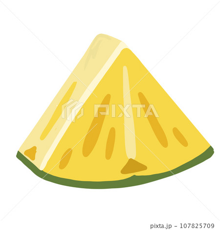 Pineapple sliced 107825709