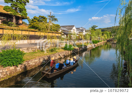 Scenery of Kurashiki Bikan Historical Quarter in Okayama, Chugoku, Japan 107829072