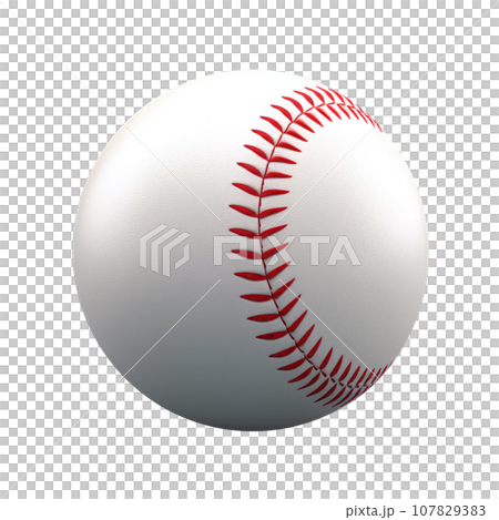 野球の硬球-V2（png） 107829383