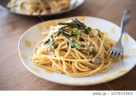 ヒラメの魚卵パスタ ヒラメの魚卵パスタ 107831463