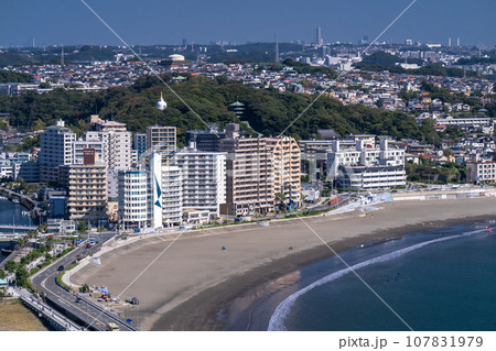 《神奈川県》江の島展望灯台の眺望・湘南海岸の眺め 107831979