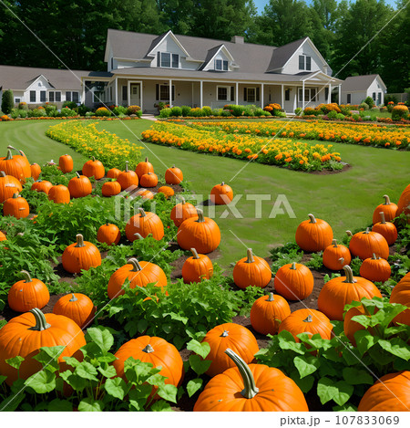 Halloween garden outside house decoration Halloween garden outside house decoration 107833069