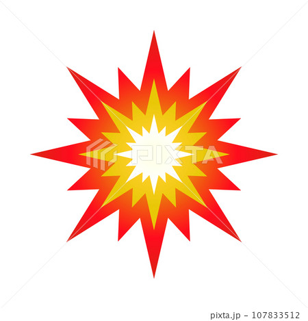 爆発のアイコン 爆発のアイコン 107833512