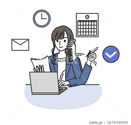 優秀な女性社員 107834050