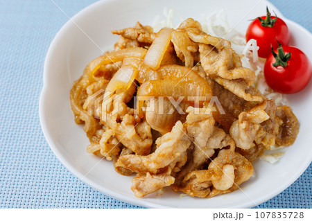 豚肉の生姜焼き 豚肉の生姜焼き 107835728