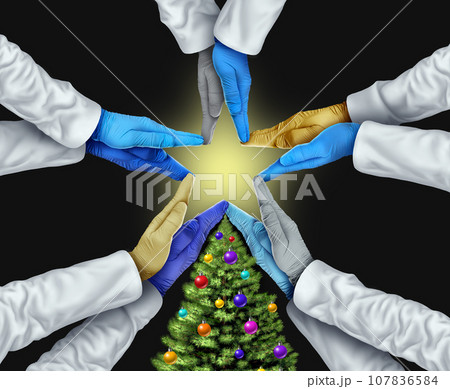 Hospital Workers Christmas Celebration Hospital Workers Christmas Celebration 107836584