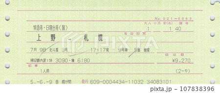北斗星寝台券 北斗星寝台券 107838396