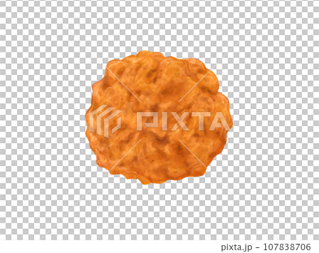 Illustration of large fried chicken 107838706