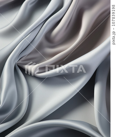 Background of smooth silky fabric 107839198