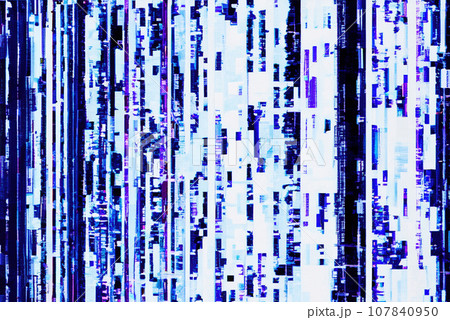 Abstract glitch digital elements background Abstract glitch digital elements background 107840950