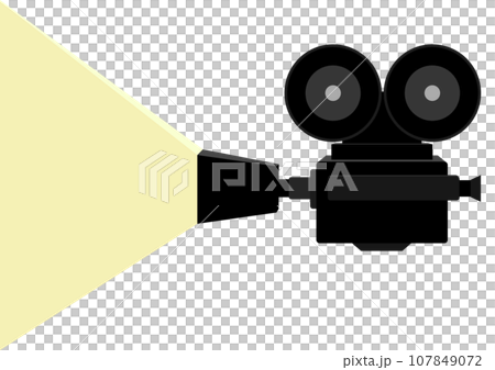 movie shooting camera 107849072