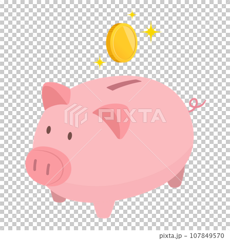 存錢的形象 存錢的形象 107849570