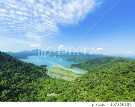 日月潭ロープウェイ：森と湖の空中散歩 / Sun Moon Lake, Taiwan 107850189