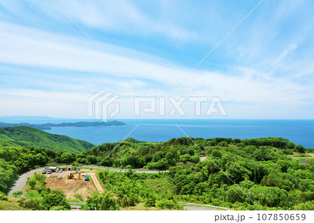 青森県 青空の龍飛埼 青森県 青空の龍飛埼 107850659