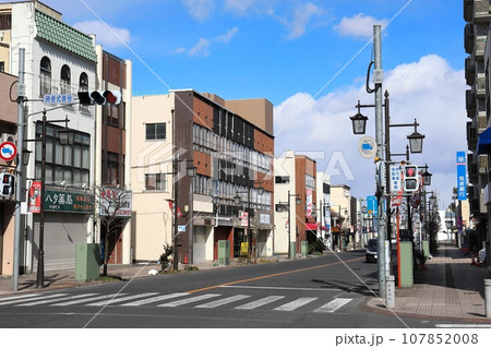 茨城　古河　古い街並み（旧日光街道・中央町付近） 107852008