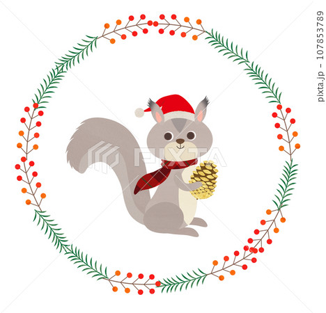 かわいいリス かわいいリス 107853789