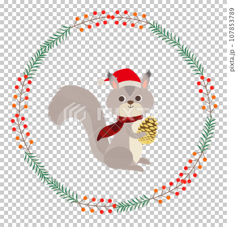 かわいいリス かわいいリス 107853789