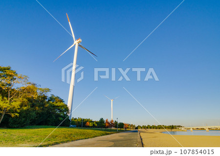 風力発電（愛知県知多市　新舞子） 107854015
