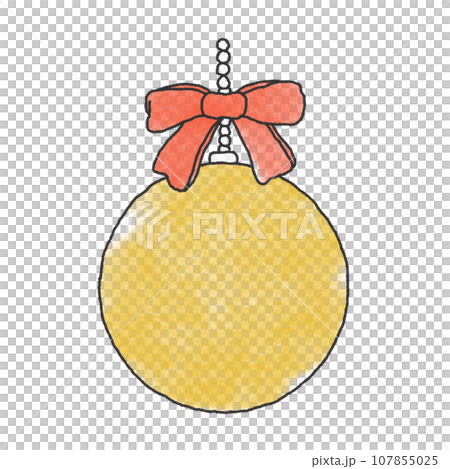 Christmas ornament copy space 107855025