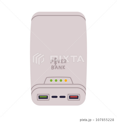 Battery Accumulator as Energy Storage Device Vector Illustration 107855228