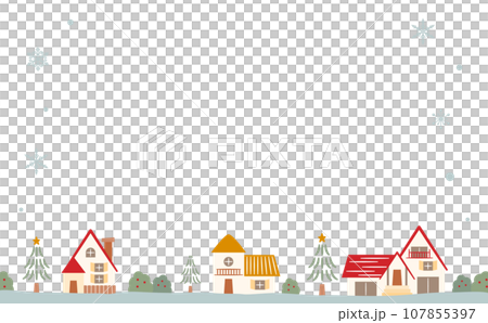 雪冬城市景觀,具有時尚聖誕節或假日季節的複製空間_向量框架背景 雪冬城市景觀,具有時尚聖誕節或假日季節的複製空間_向量框架背景 107855397