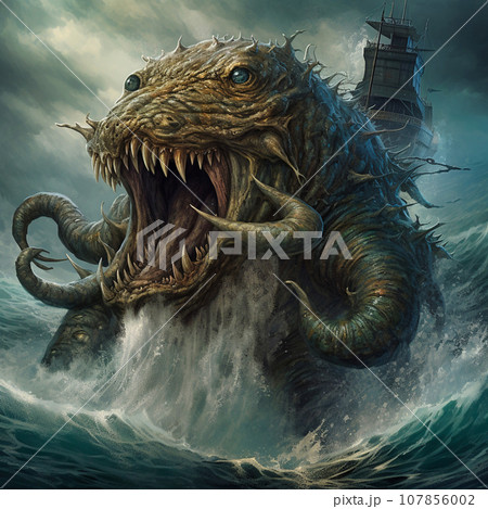 Giant sea creature beasts that rule the depths 107856002