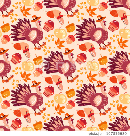 Thanksgiving Day pattern 10 Thanksgiving Day pattern 10 107856680