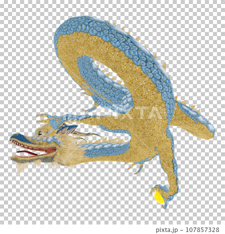 リアルな龍のイラスト 107857328