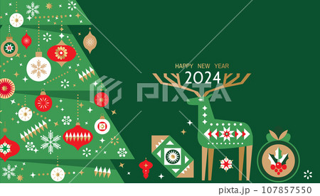 Happy New Year banner 35 107857550