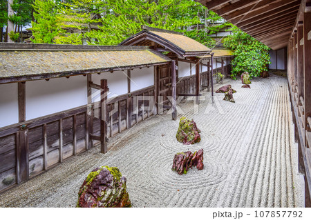 高野山真言宗総本山　金剛峯寺・枯山水小庭 107857792